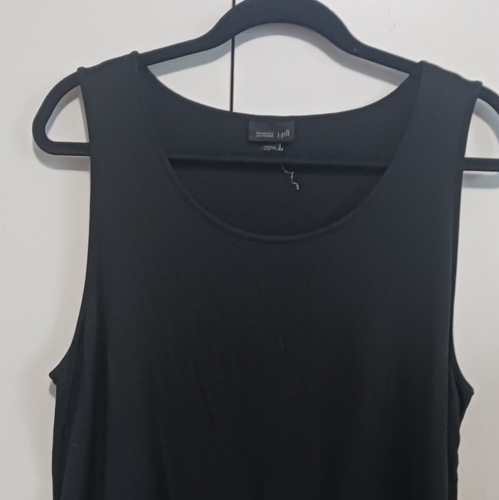 Black sleeveless T-shirt from J. Jill. Wearever Collection